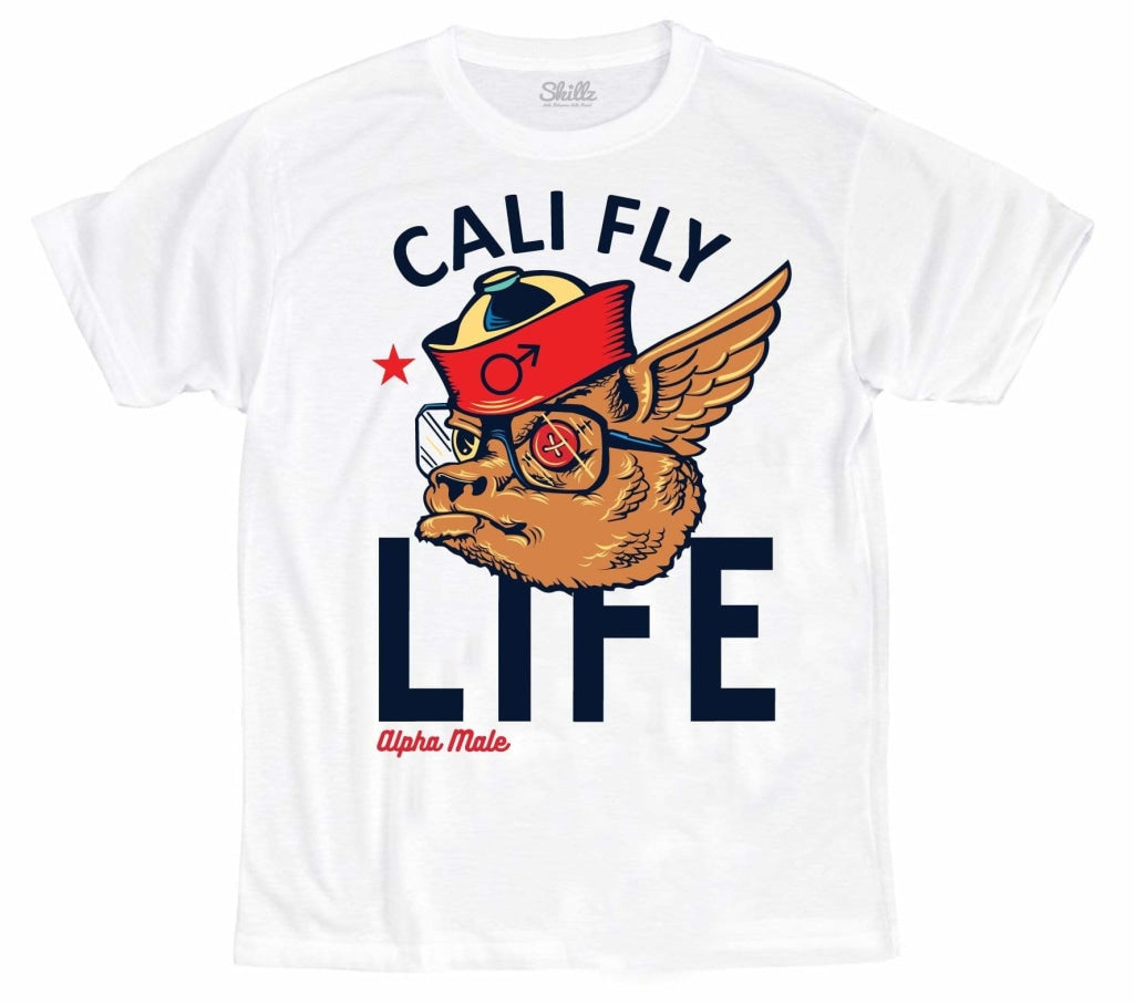 Alpha Cali Fly Life Tshirt T-Shirts