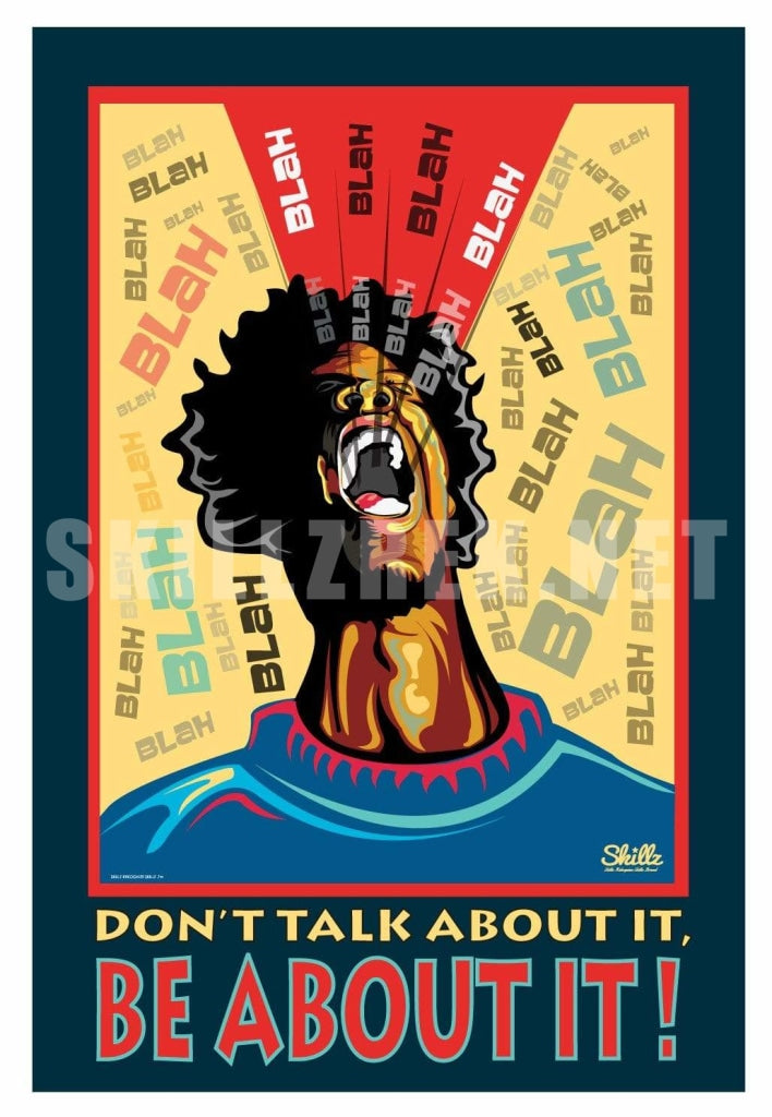 Be About It Art Print Poster