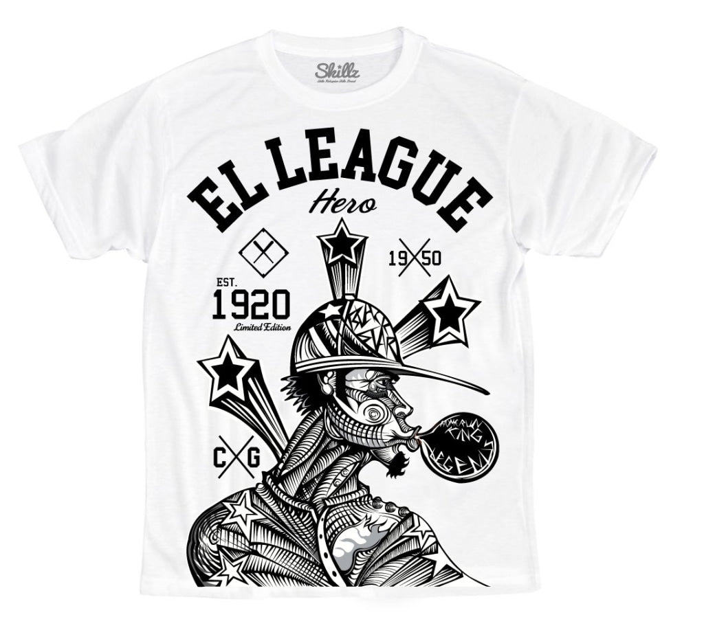 Classic El Hero Limited Edition White Tee T-Shirts