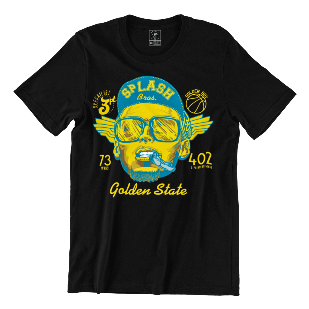 Classic Golden State Tee Small / Black T-Shirts