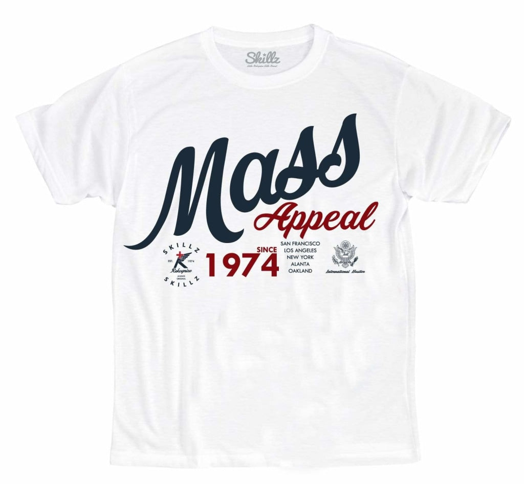 Mass Appeal T-Shirt In White T-Shirts