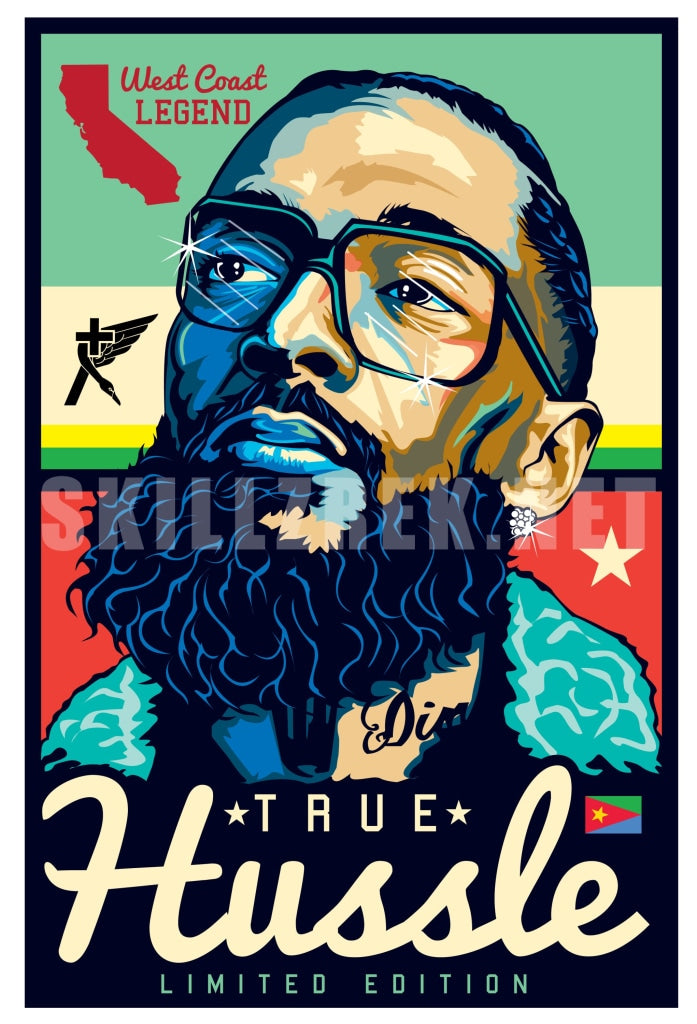 True Hussle 24X36 Limited Edition Print Poster