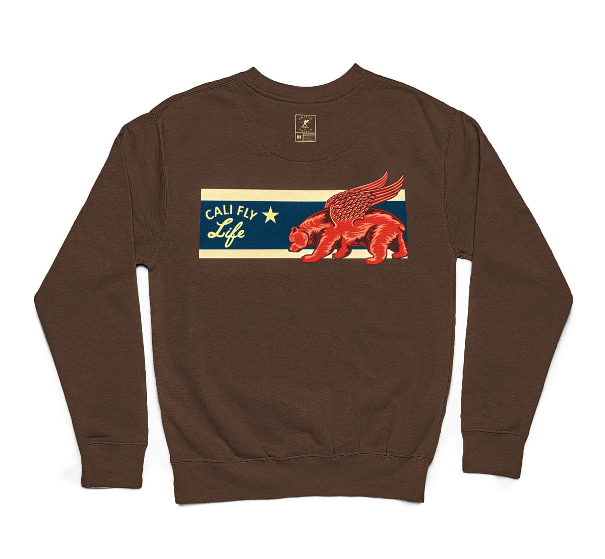 "Cali Classic Retro" Uni-Sex Crewneck Sweatshirt