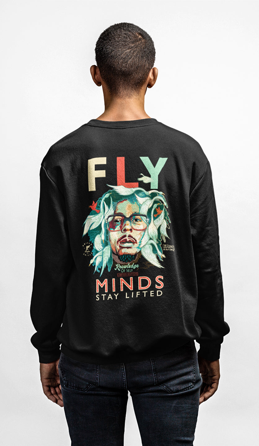 "Fly Mindz Classic" Limited Edition Crewneck Sweatshirt