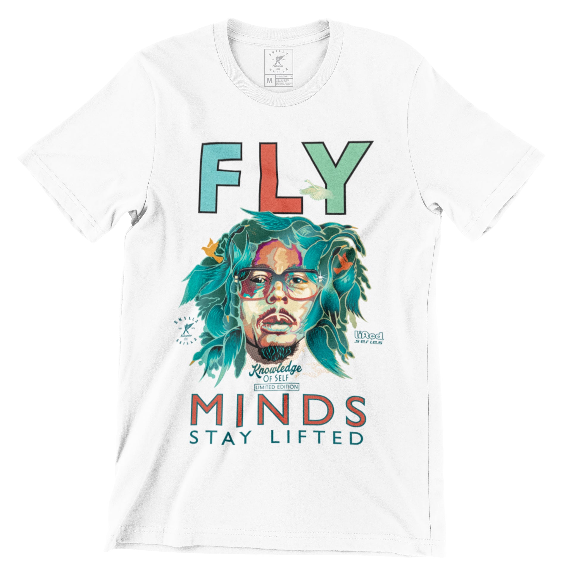 Fly Mindz Retro White