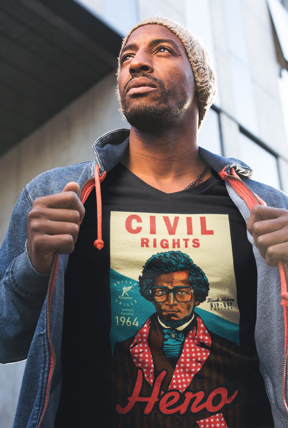 " Douglas Civil Rights Hero" Uni-Sex Tee
