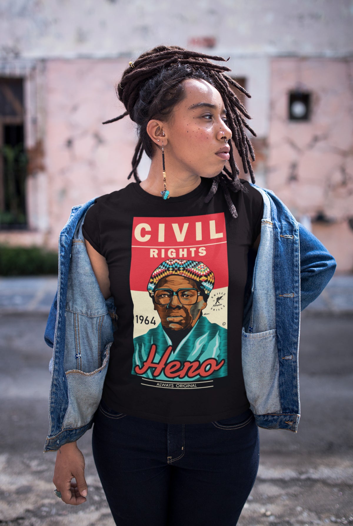 " Tubman Civil Rihgts Hero" Uni-Sex Tee