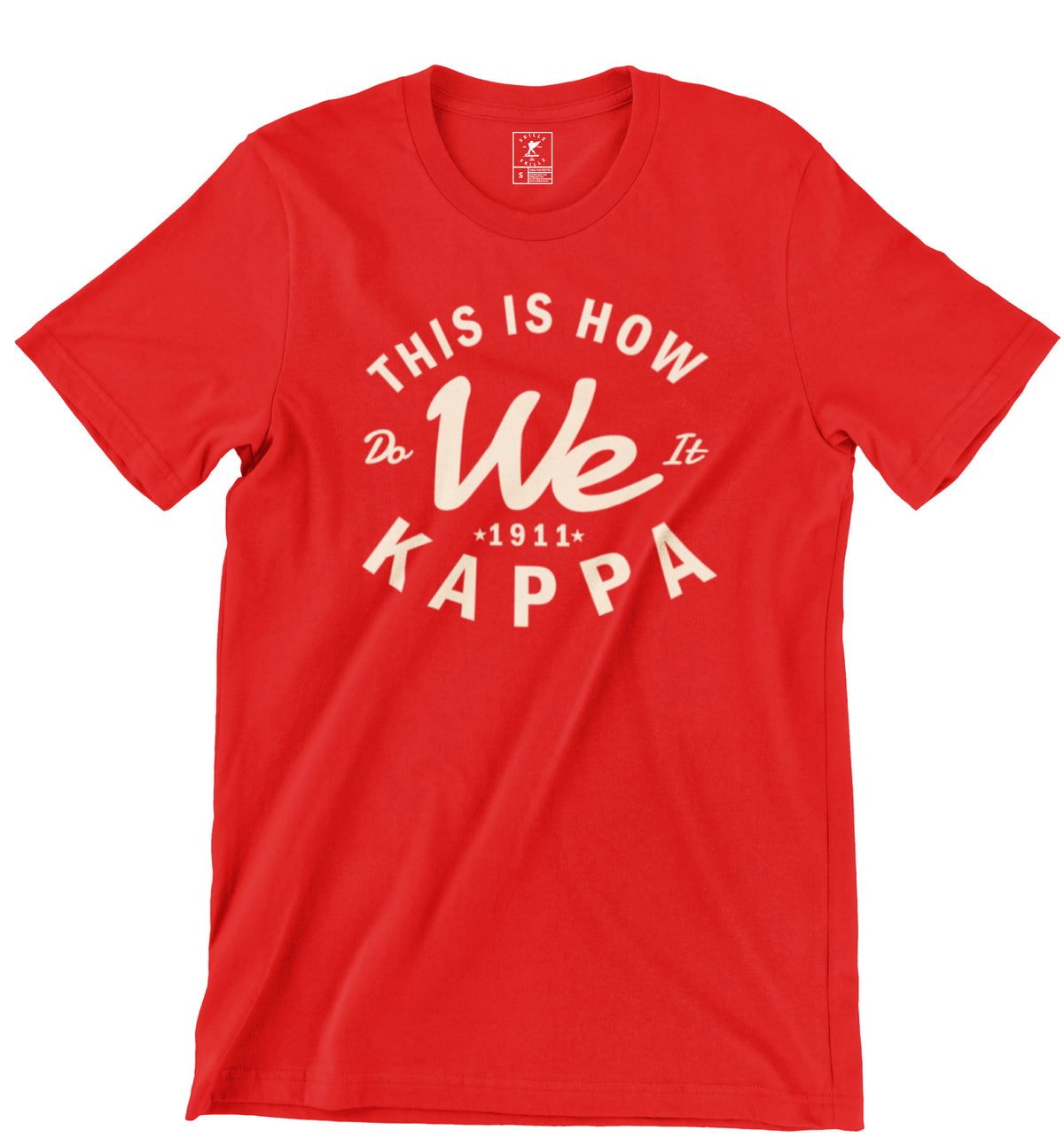 "1911 Kappa" Limited Red Men's Tee