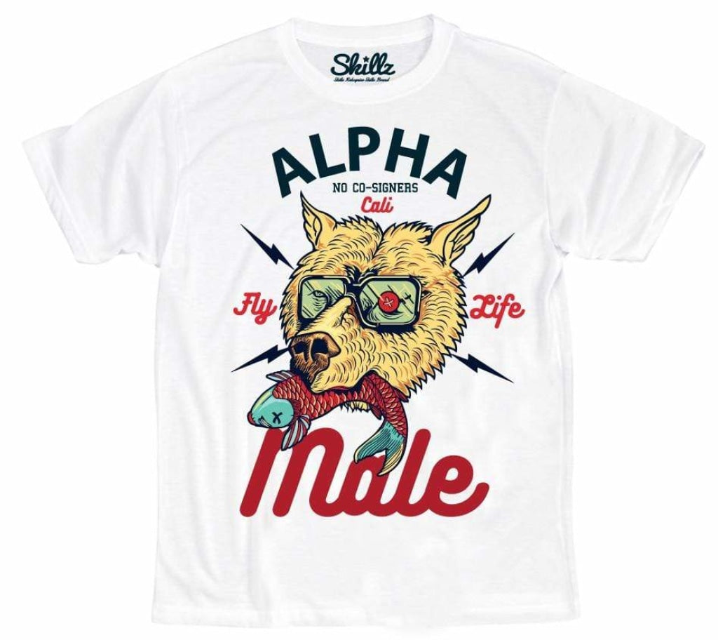 "Alpha Male" Tee - Skillz Rekognize Skillz