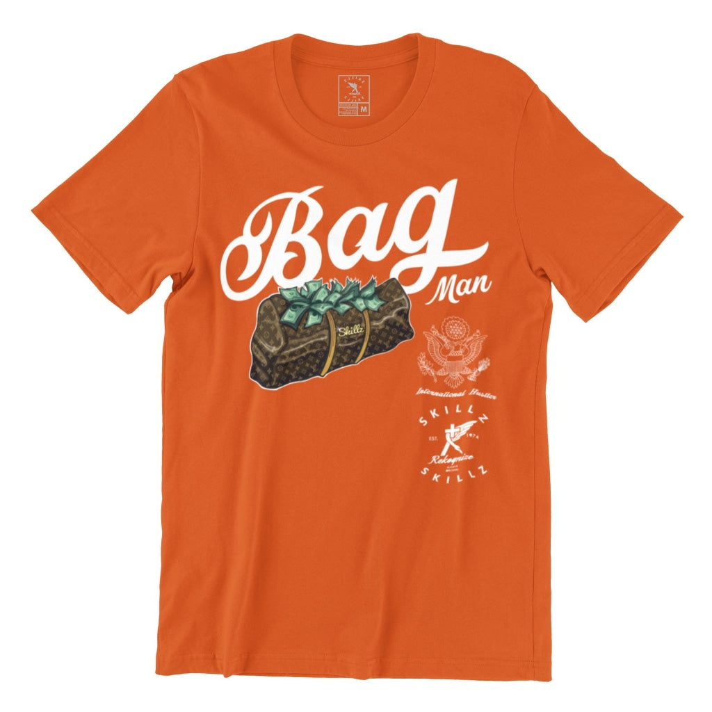 Bag Man Classy Orange Tee T-Shirts