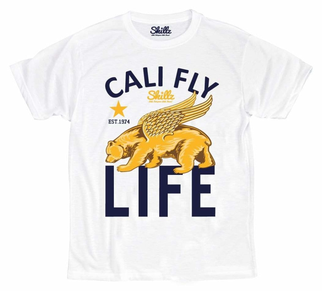 Cali Fly Life "Golden" Tee - Skillz Rekognize Skillz
