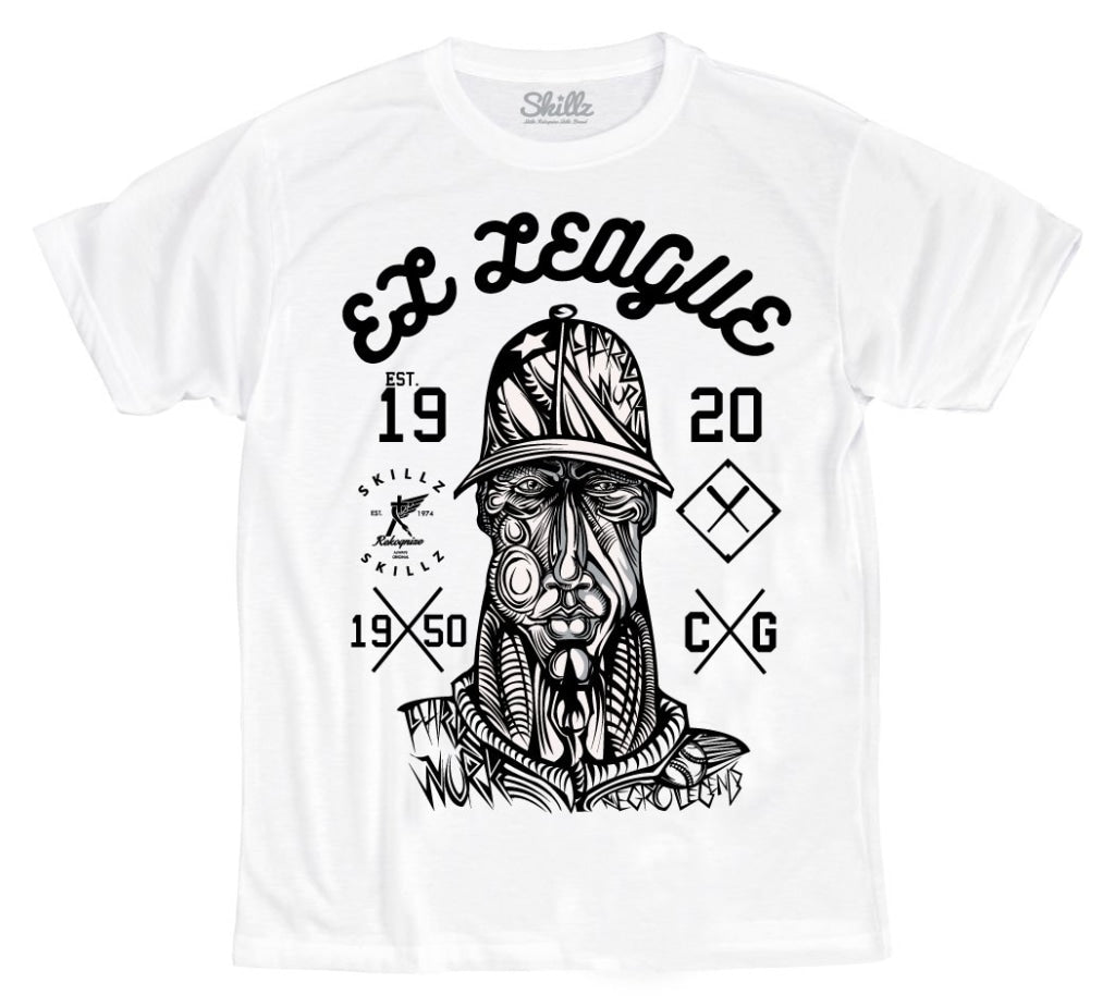 El League Tee In White T-Shirts