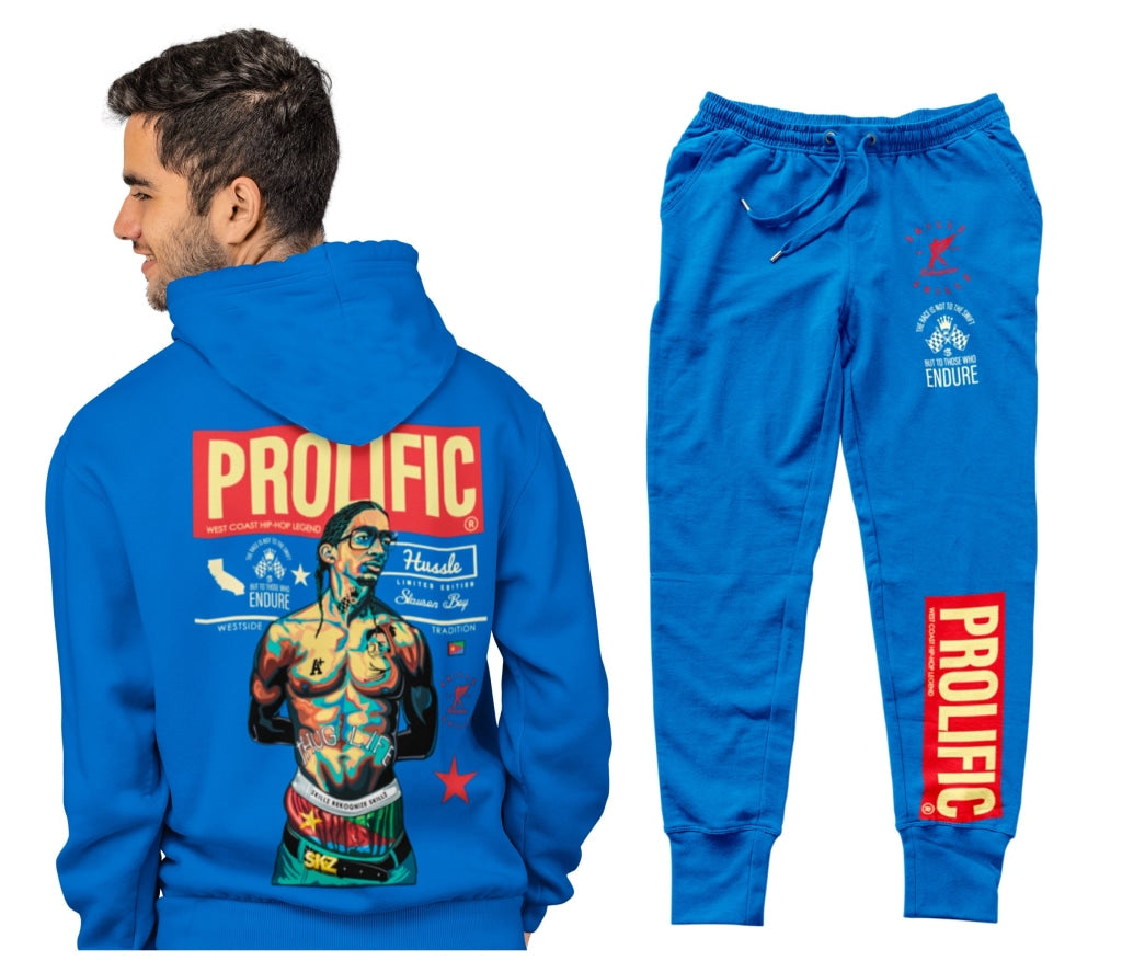 Prolific Lt Limited Edition Sweatsuit Small / Blue Apparel & Accessories