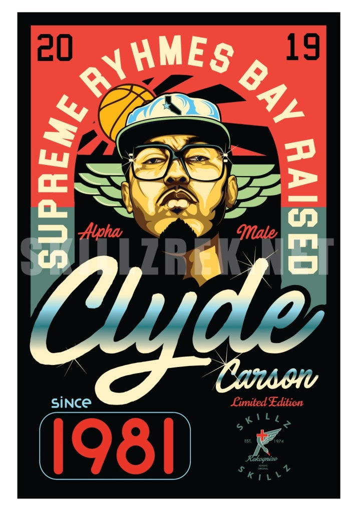 Supreme Clyde Limited Edition 24X36 Print Poster