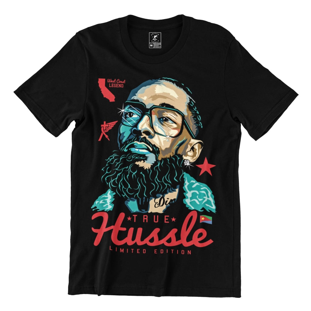 True Hussle Limited Edition In Black T-Shirts